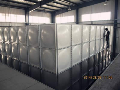 黄岛玻璃钢拼装水箱